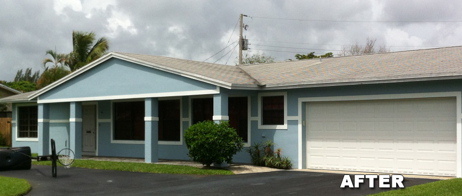 After Residential Exterior Painting